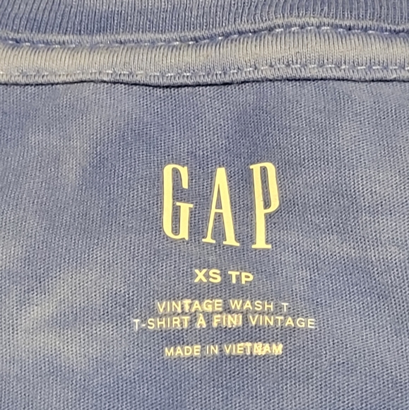 GAP Women's tie-dyed vintage wash t-shirt - Picture 2 of 2